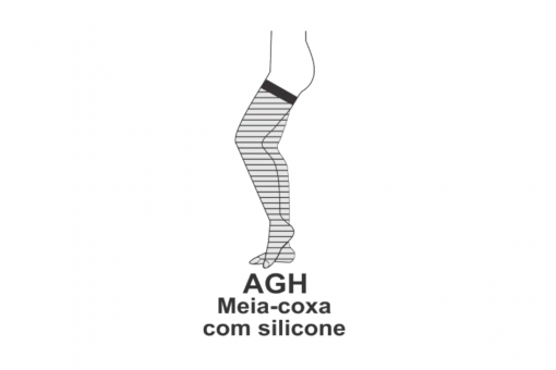 MEIA 7/8 6000 20-30 PE ABERTO VENOSAN