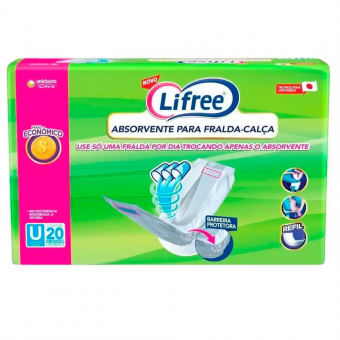Absorvente Geriátrico Lifree 20 Unidades - Código 1615-1-1